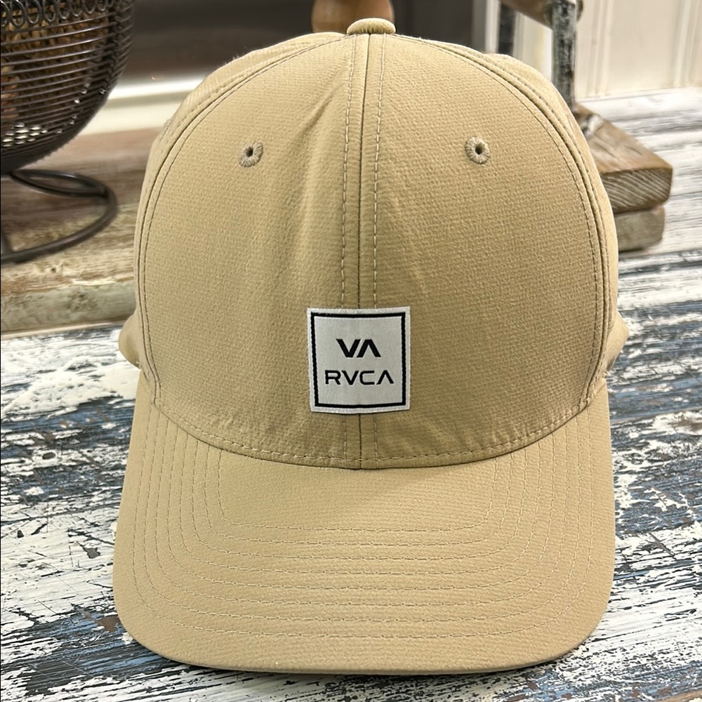 RVCA Beige Baseball Cap